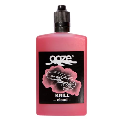 Ooze Cloud PVA Friendly Liquid 100ml - Solid PVA Bags & Bait Soak for Pellet, Ground & Hook – Fishing Bait Flavouring Liquid Glug for Freshwater & Sea Fishing Lure for Carp, Pike, Bream, Tench (Krill)