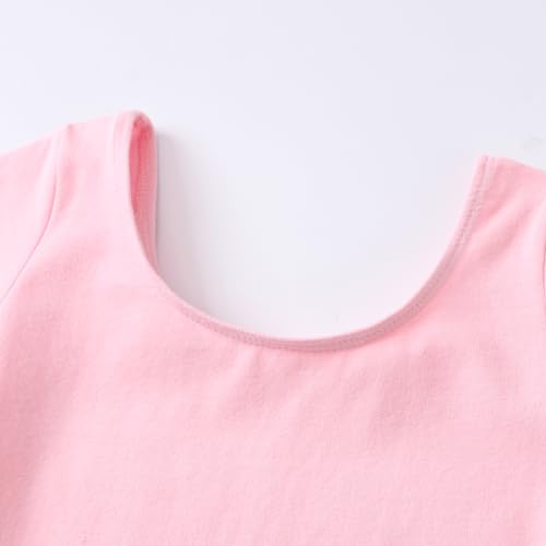 Girls Ballet Dress Leotards Short Sleeve Tutu Skirted Leotard (Toddler/Little/Big Girl)3