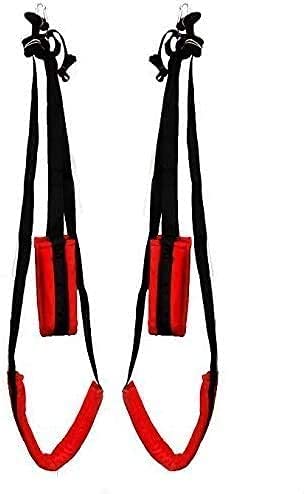 Madaenmj Sex Swing, Heavy Duty Indoor Swing Met Stalen Driehoek Frame En Veer Voor Fetish Sex Bondage Unisex - Afbeelding 5