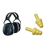 [スリーエム] PELTOR イヤーマフ X5A 国内正規品 & ウルトラフィット(340-4003) 3404003【セット買い】