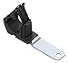 Hellermann Tyton North America 151-01482 Ratchet P Clamp, 0.76"-1.42" Bundle Dia, 180? Long Length, 0.51" Hole Dia, PA66HIRHSUV, Black, 1.37" Width, 8.15" Length (Pack of 140)