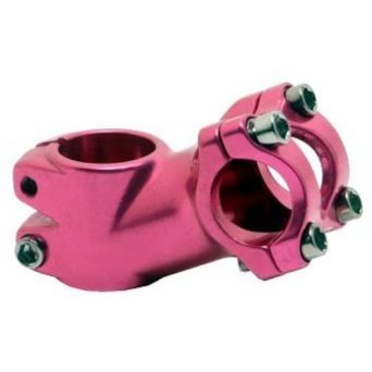 New BMX Fixie Racer Alloy Handlebar Stem - Pink, 8 x 2 in.
