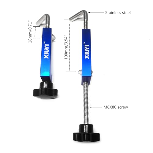 Outils de fixation du bois 100mm pour un serrage précis de table