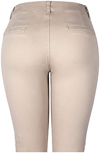 2LUV Women's Stretchy 5 Pocket Skinny Color Uniform Pants2