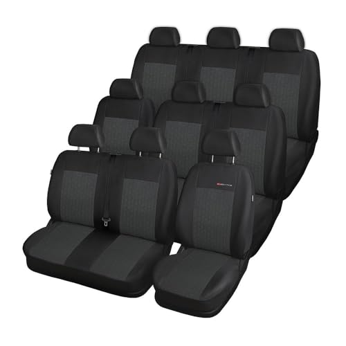 Housses de siège sur mesure Peugeot Expert III protection intégrale 3 rangs