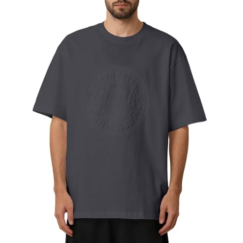 T-shirt de loisirs homme coupe ample pour éviter la transpiration en plein air