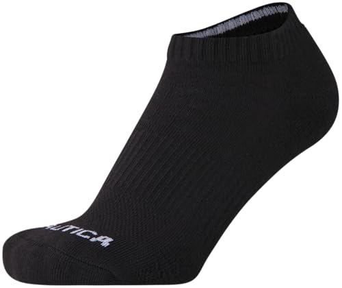 Image of Nautica Womens Low Cut Socks - 12 Pack Breathable Mesh Cushioned Athletic Performance No Show Socks for Women