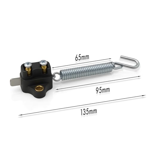 Bemacom Bremslichtschalter Traktor Zugschalter 12V Lichtschalter Motorrad Oldtimer Traktor Blinkerschalter 12 Volt Schalter Bremslicht Federschalter Universal Ersatzteile Licht Kfz