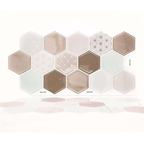 WALPLUS Autocollants Carrelage 3D Cover