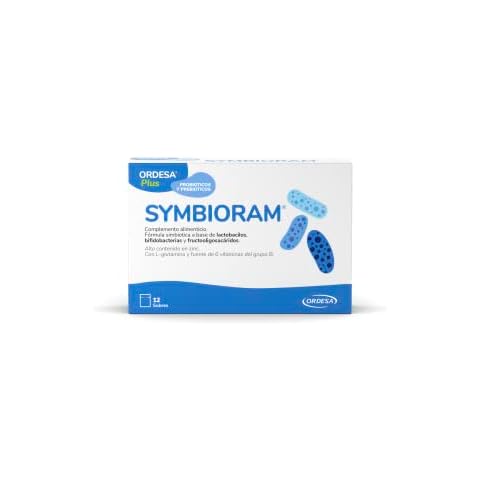 Symbioram Sobres | Complemento Alimenticio para Molestias Digestivas con Lactobacilos y Bifidobacterias Cover