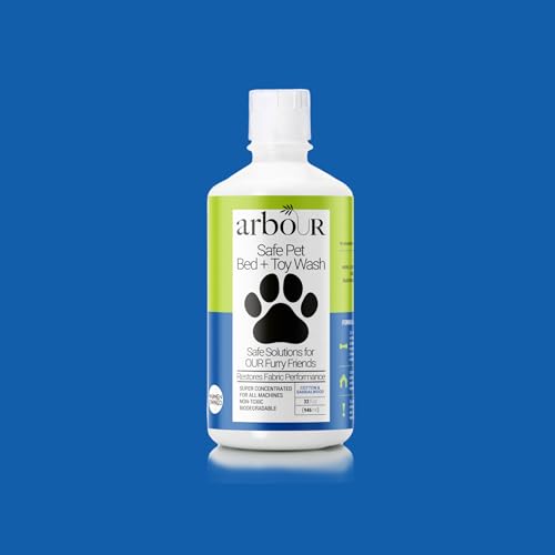 Safe Pet Bed & Toy Wash Deep-Clean Odor & Stain Lift | Protects Performance Fabrics | Super-Concentrated 32 fl oz