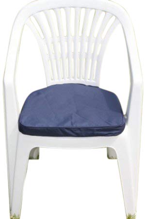 Preisvergleich Produktbild Olive Grove Gartenmöbel-Auflage - Kissen für Gartenstuhl aus Kunststoff in Blau