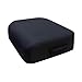 FytStycale Booster Seat Office Chair Cushion Long Sitting Heightening Black Versatile Mesh Pad Chair Pillow for Car Airplane Travel Home