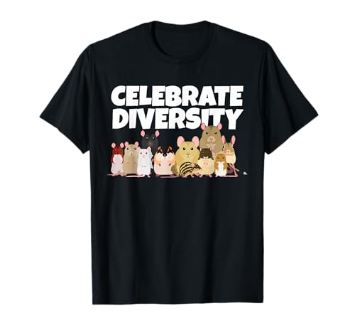 Haustier-Geschenke für Rennmaus-Liebhaber feiern Vielfalt niedliche Rennmaus T-Shirt
