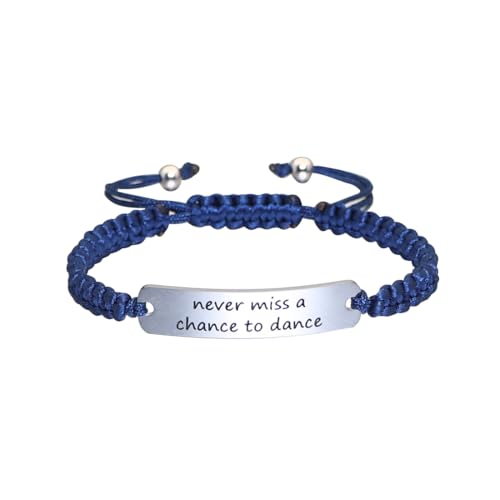 Meiba Dancer �M�t�g �҂݃��[�v ID�u���X���b�g ���� Never Miss a Chance to Dance ���߉\�ȃu���X���b�g �_���X���t�ւ̃M�t�g��, Adjustable, �i�C����, ��΂Ȃ�