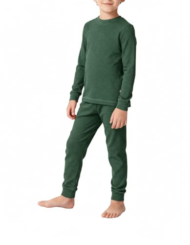 City Threads Kids Thermal Underwear Set Made in USA Sensory Friendly Kids Long Johns, Thermal Set for Boys Base Layer for Ski