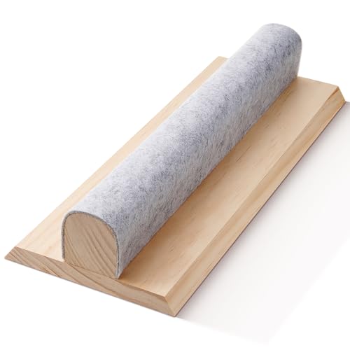 Vercraft 15.7 inches Wool Pressing Bar with Solid Wood Core