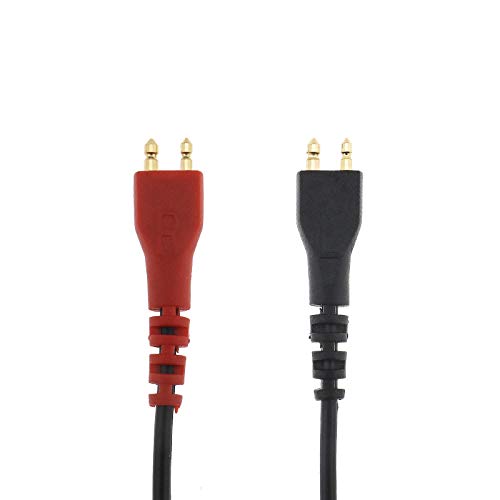 EMSea Audio Cable Wire with 3.5/6.3mm Jack, Compatible With Sennheiser HD25 HD560 HD540-2.5m Cable(Left and Right Equal Length) - Image 4