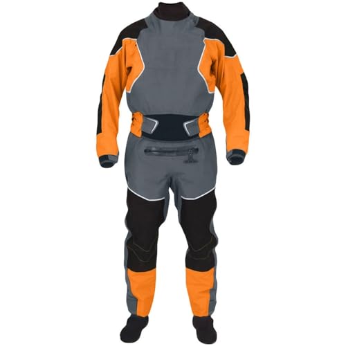 Combinaison étanche homme, 3 couches néoprène, taille L, orange