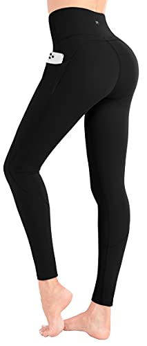 FITA Women s High Waist Yoga Pants with Pockets Butt Lifting Running Workout Leggings
