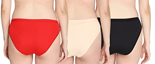 Image of Women Cotton Panty - Made of Pure Cotton Seamless for All Type of Garments Saree Dress Sports Wear for Daily Use Everyday