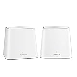Meshforce M1 Mesh WiFi System, Whole Home WiFi Performance, WiFi Router Replacement, Max Wireless Coverage 6+ Rooms, Easy to Setup, Parental Control (2 Pack)