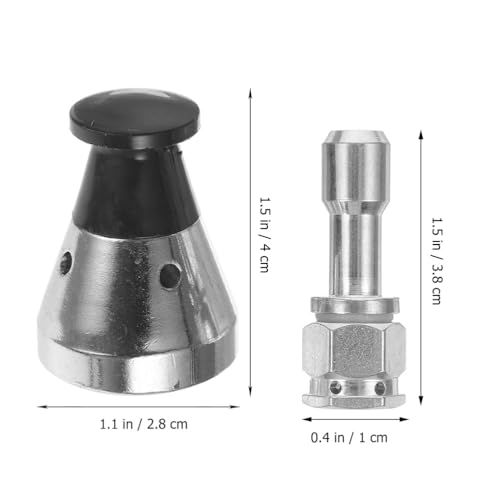 TOYANDONA 2pcs Stainless Steel Pressure Cooker Relief Valve Replacement Parts - High Reliability Anti-Blocking Pipes for Safe Cooking - Image 3