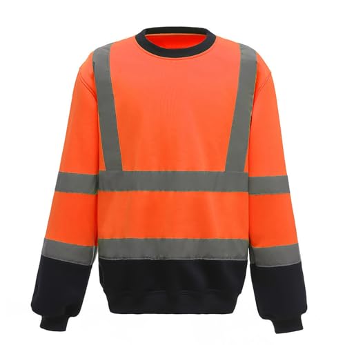 Chaqueta softshell de invierno reflectante para hombre con capucha de seguridad 3