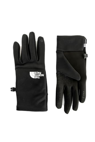 THE NORTH FACE NF0A4SHAHV2 ETIP RECYCLED GLOVE Guanti sportivi Unisex Adulto Black-White Logo Taglia M