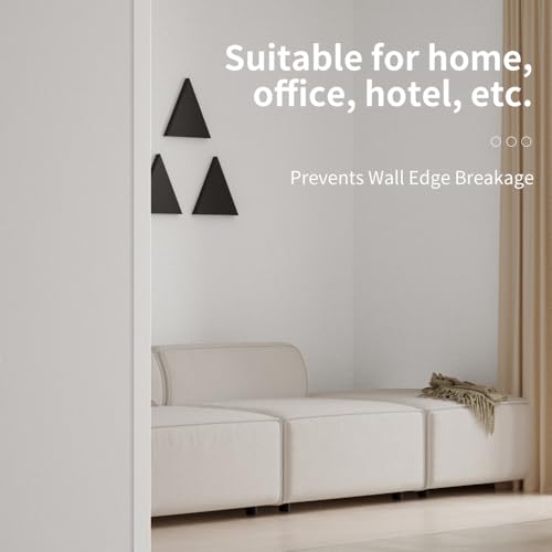 Image of 2-Pack White PVC Corner Guards, Self-Adhesive Wall Corner Protectors, 0.98 inch x 0.98 inch x 39.37 inch, Peel-and-Stick Edge Guards for Walls, Doors & Tables in Home, Office & Commercial Spaces