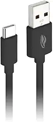 C3TECH Cabo USB para USB C CB-C10BK Preto - Comprimento de Cabo 1Metro; Corrente de 3A; compativel com Android e iPhone