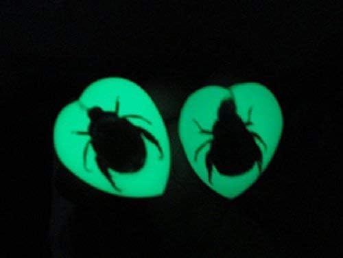 Glow in the Dark Japanese Beetle Cufflinks, Lapel Pins, Tie Bars, Earrings, Jewelry and Accessories