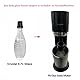 GAOHOU Soda Stream Glasflaschenadapter für Crystal 0,7L Glasflasche Quick Connect Soda Flaschenadapter für Duo Terra Sodasteam Maker Glasflasche