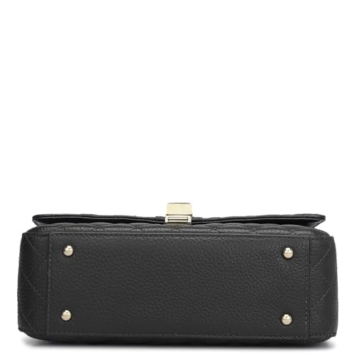 Image of Da Milano Leather Shoulder Bag for Women