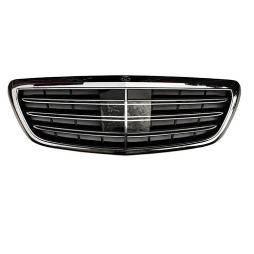 Calandre Mercedes W222 en ABS antichoc : grille protectrice argent et noire pour Classe S