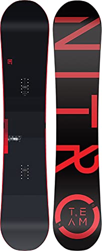 Nitro Herren Team Pro Wide 22 vielseitiges Directional Twin All Mountain Freesytle Board Snowboard, Multicolour, 157