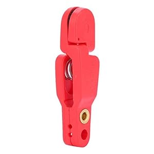 snap Release Clip voor Gewicht Schaafbord Outrigger downrigger Power Grip (rood)