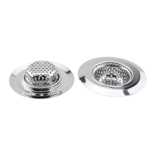 Filtro de colador de acero inoxidable 3 piezas para baño
