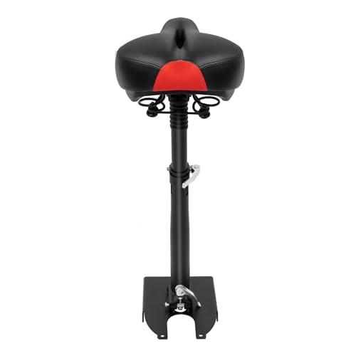 Elektrische step, zitting PU E-scooter, zitting 50-68 cm, verstelbare zitting voor e-scooter, 29 x 21 x 7,5 cm, zadel, draagvermogen 100 kg, met hendel en slot, voor Xiaomi 365