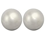 Aexit 51mm Dia Construction Hardware 1mm Thickness 304 Stainless Steel Cap Ball 2pcs for Handrail Fence Post Model:99as98qo539