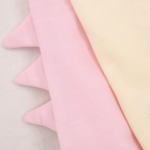 Generic Boy's Fleece Sweatshirts Little Boys Girls Christmas Dinosaur Letter Hoodie Pullover Sweatshirt (Pink, 6-7 Years)2