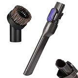 IX141 Pet Cordless Stick Vacuum Replacement Parts Compatible With Shark Pet Cordless Stick IX141 IZ462H IZ483H IZ363HT IZ361H IZ163H IZ362H Crevice Tool Horse Hair Brush Attachment for D-Shaped Vacuum