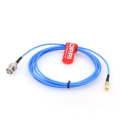 DRRI BNC Male to 10-32 UNF Microdot Male Acceleration Sensor Vibration Sensor Test Cable, BNC-M5, 1M / 39inch - Image 2