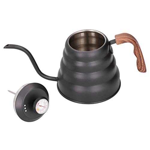 Herchr Schwanenhals Kaffeetropfkessel 1200ml Edelstahl