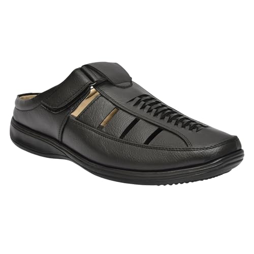 Image of Restroad Men's Synthetic Leather Sandals