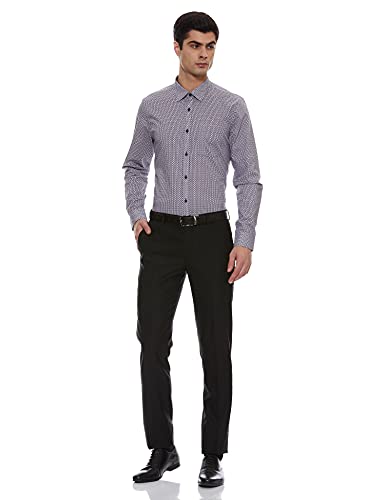Image of blackberrys Men's Solid Slim fit Formal Shirt