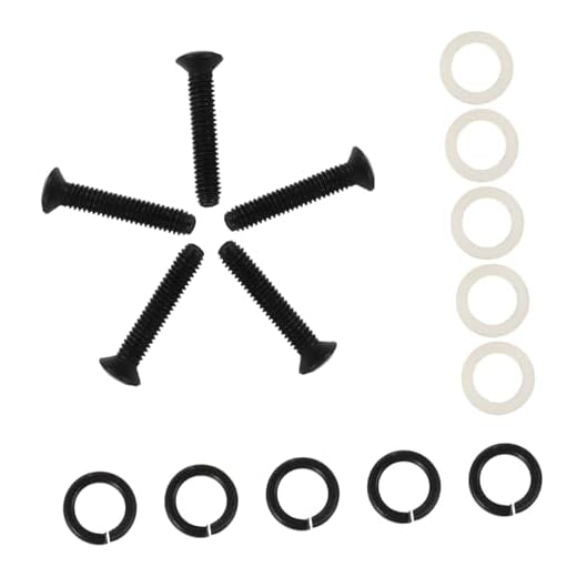 Yardwe Arandelas Para Clavijas De Afinación De Guitarra Tornillos De Instalación Juego De Repuesto Para Clavijas De Afinación De Violão Accesorios Para Guitarra