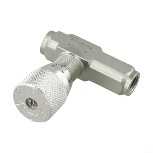 Vanne de contrôle du débit hydraulique à joint unidirectionnel robuste - 5