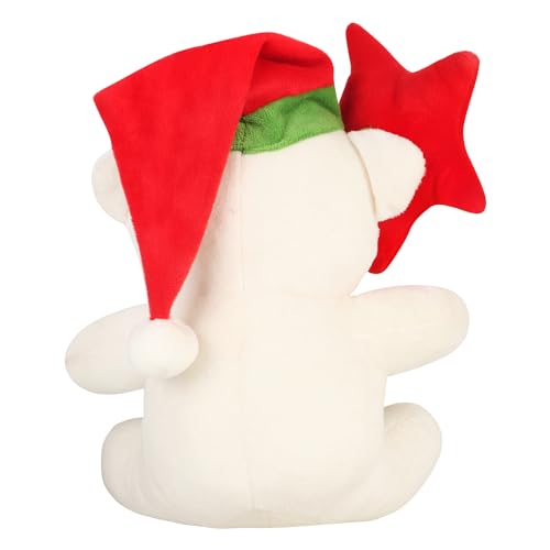 Image of DearJoy Christmas Teddy Bear - White