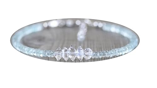 Bracelet Herkimer Diamond hypoallergénique, fini les bijoux qui ternissent